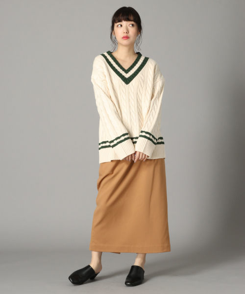 LOWRYS FARM（ローリーズファーム）の「ベルトツキカラータイトスカート　825541（スカート・レディース・ブラック/ベージュ/アイボリー/ミント/ベージュ系その他・MEDIUM/LARGE）」の13枚目の写真