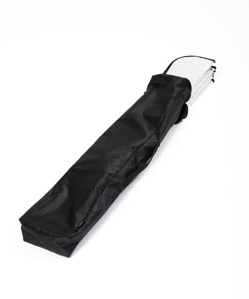 JACK & MARIE（ジャックアンドマリー）の「HONEY × JACK & MARIE　サンシェード　スタンダード（アウトドアグッズ・レディース・ブラック×ホワイト・ONE SIZE）」の6枚目の写真