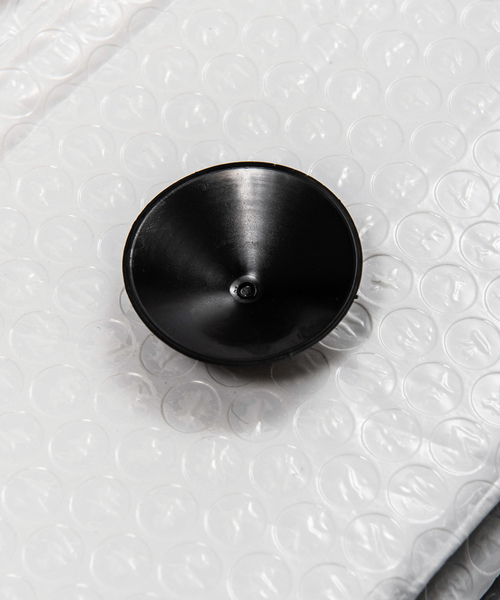 JACK & MARIE（ジャックアンドマリー）の「HONEY × JACK & MARIE　サンシェード　スタンダード（アウトドアグッズ・レディース・ブラック×ホワイト・ONE SIZE）」の4枚目の写真