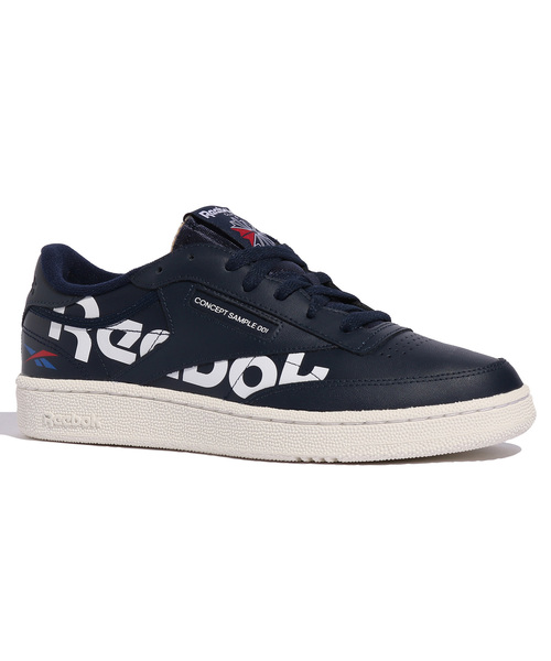 Reebok（リーボック）の「クラブシー [CLUB C 85 ATIV]（スニーカー・メンズ・ネイビー/ホワイト/ブラック・24.5cm/23.5cm/26.0cm/25.0cm/28.0cm/24.0cm/27.0cm/25.5cm/26.5cm/27.5cm/23.0cm）」の3枚目の写真