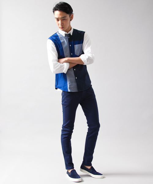 BEAUTY&YOUTH UNITED ARROWS（ビューティーアンドユースユナイテッドアローズ）の「BY ∴ ピン/オックス パネル/クレイジー シャツ◆（シャツ/ブラウス・メンズ・その他1/その他2・SMALL/LARGE/X-LARGE/X-SMALL/MEDIUM）」の10枚目の写真