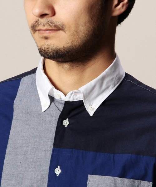 BEAUTY&YOUTH UNITED ARROWS（ビューティーアンドユースユナイテッドアローズ）の「BY ∴ ピン/オックス パネル/クレイジー シャツ◆（シャツ/ブラウス・メンズ・その他1/その他2・SMALL/LARGE/X-LARGE/X-SMALL/MEDIUM）」の11枚目の写真