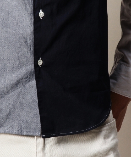 BEAUTY&YOUTH UNITED ARROWS（ビューティーアンドユースユナイテッドアローズ）の「BY ∴ ピン/オックス パネル/クレイジー シャツ◆（シャツ/ブラウス・メンズ・その他1/その他2・SMALL/LARGE/X-LARGE/X-SMALL/MEDIUM）」の17枚目の写真