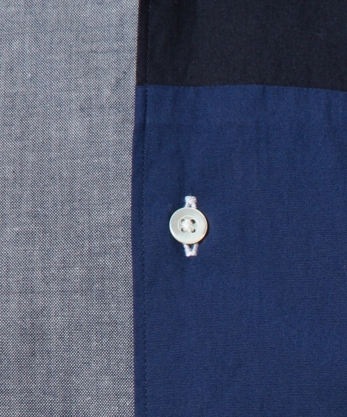 BEAUTY&YOUTH UNITED ARROWS（ビューティーアンドユースユナイテッドアローズ）の「BY ∴ ピン/オックス パネル/クレイジー シャツ◆（シャツ/ブラウス・メンズ・その他1/その他2・SMALL/LARGE/X-LARGE/X-SMALL/MEDIUM）」の16枚目の写真