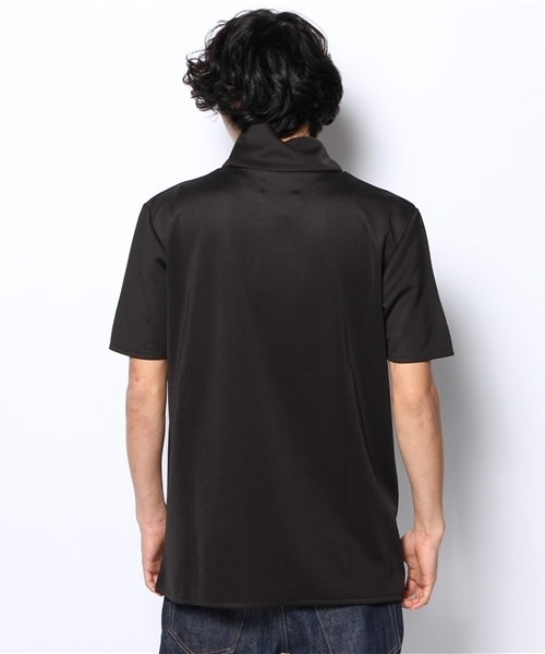 DAMMY(ダミー)の「DAMMY/ハイネックTシャツ(Tシャツ/カットソー・メンズ・ホワイト/ブラック・FREE)」の5枚目の写真