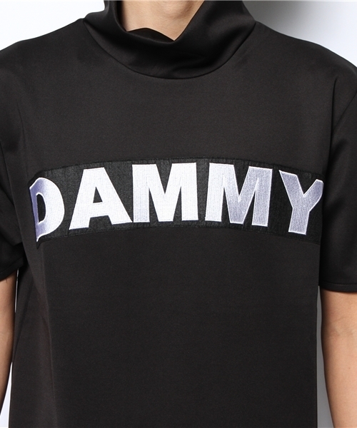 DAMMY(ダミー)の「DAMMY/ハイネックTシャツ(Tシャツ/カットソー・メンズ・ホワイト/ブラック・FREE)」の8枚目の写真