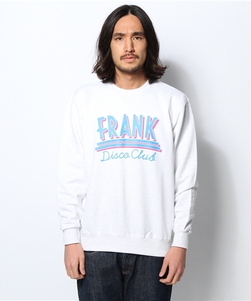 BEAMS T（ビームスティー）の「FRANK / ROLLER DISCO CREW（スウェット・メンズ・ライトグレー/グレー/レッド/ネイビー・SMALL/LARGE/MEDIUM/X-LARGE）」の6枚目の写真