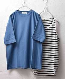 MinoriTY | 【2019春夏新作】ナノテックビッグTアンサンブル ビッグシルエット(Tシャツ/カットソー)