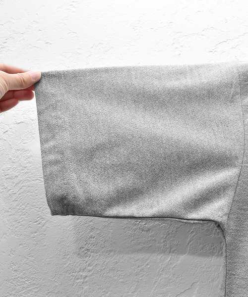 MinoriTY(マイノリティ)の「メンズナノテックビッグシルエットTシャツ&タンクトップアンサンブル 【2点セット】(Tシャツ/カットソー・メンズ・ブラック/ブルー/ワイン/ベージュ/杢グレー/オフホワイト・M/L)」の17枚目の写真