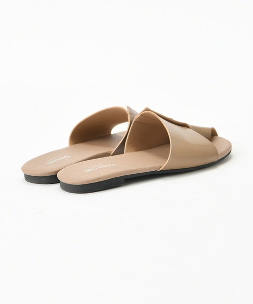 DISCOAT（ディスコート）の「トングフラットサンダル（サンダル・レディース・ブラック/ベージュ・MEDIUM/LARGE）」の10枚目の写真