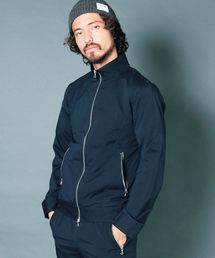 【Magine】PE TYPEWRITER STRETCH STAND ZIP TRACK JKT:タイプライター ストレッチ スタンドジップ トラックジャケット 19SS
