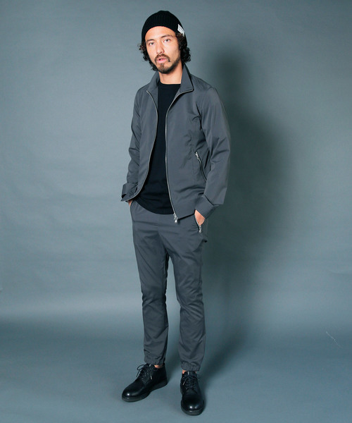 Magine(マージン)の「【Magine】PE TYPEWRITER STRETCH STAND ZIP TRACK JKT:タイプライター ストレッチ スタンドジップ トラックジャケット 19SS(ブルゾン・メンズ・チャコールグレー/ブラック/ネイビー・46/48/44)」の19枚目の写真