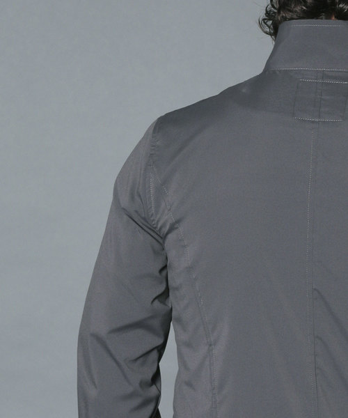 Magine(マージン)の「【Magine】PE TYPEWRITER STRETCH STAND ZIP TRACK JKT:タイプライター ストレッチ スタンドジップ トラックジャケット 19SS(ブルゾン・メンズ・チャコールグレー/ブラック/ネイビー・46/48/44)」の9枚目の写真