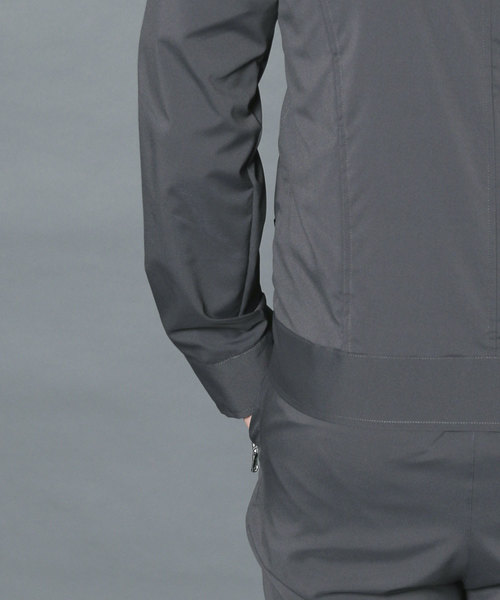 Magine(マージン)の「【Magine】PE TYPEWRITER STRETCH STAND ZIP TRACK JKT:タイプライター ストレッチ スタンドジップ トラックジャケット 19SS(ブルゾン・メンズ・チャコールグレー/ブラック/ネイビー・46/48/44)」の8枚目の写真