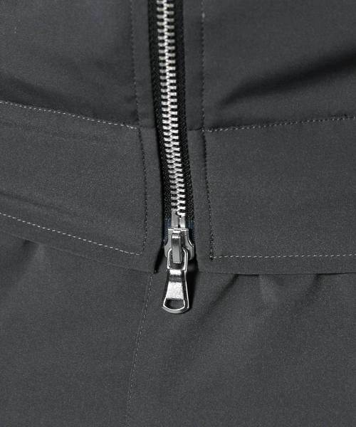 Magine(マージン)の「【Magine】PE TYPEWRITER STRETCH STAND ZIP TRACK JKT:タイプライター ストレッチ スタンドジップ トラックジャケット 19SS(ブルゾン・メンズ・チャコールグレー/ブラック/ネイビー・46/48/44)」の4枚目の写真