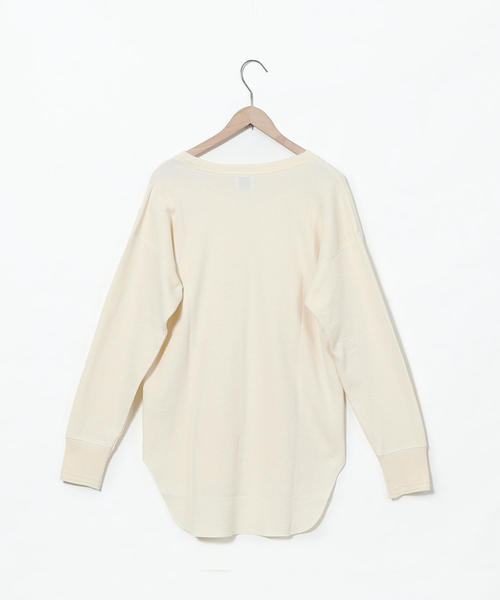 coen（コーエン）の「コットンサーマルロングスリーブカットソー（Tシャツ/カットソー・レディース・ブラウン/カーキ/ナチュラル・FREE）」の11枚目の写真