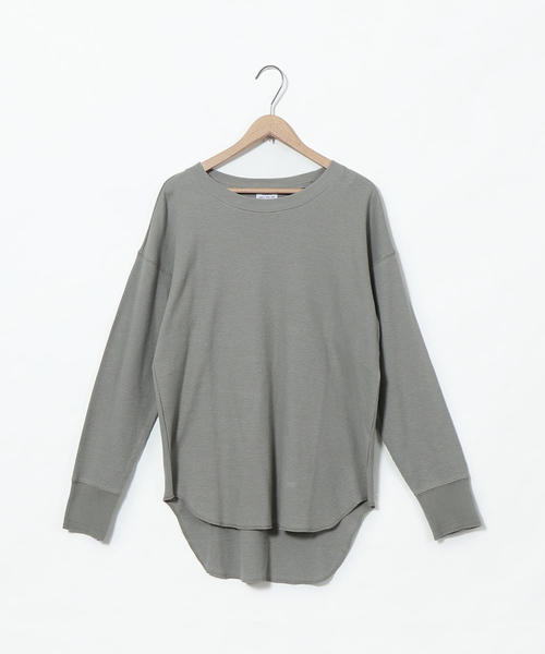 coen（コーエン）の「コットンサーマルロングスリーブカットソー（Tシャツ/カットソー・レディース・ブラウン/カーキ/ナチュラル・FREE）」の17枚目の写真