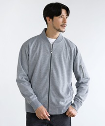 LIL VENDARS（リルヴェンダース）の「Buyer's Select/ハイブリッドジャージーストレッチMA-1ジャケット（MA-1）」