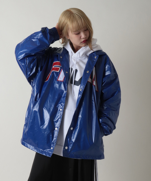 FILA HERITAGE(フィラヘリテージ)の「【FILA heritage】フロントロゴ ナイロンジャケット(ナイロンジャケット・メンズ・ブラック/ブルー系その他/グリーン/イエロー・S/M/L/2XL/XL)」の11枚目の写真