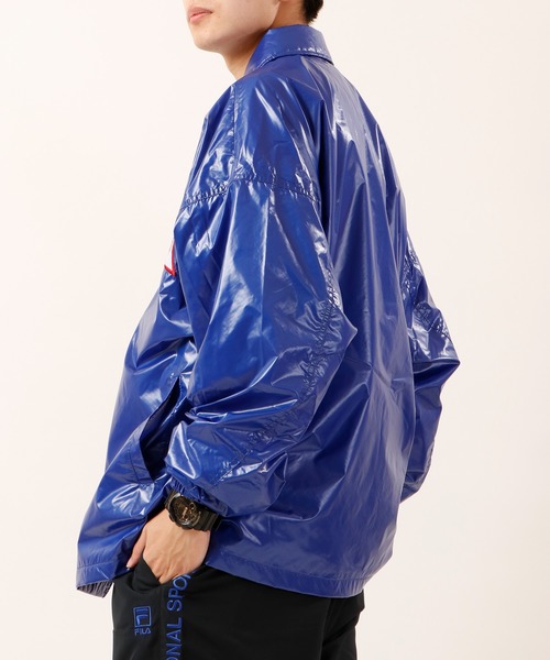 FILA HERITAGE(フィラヘリテージ)の「【FILA heritage】フロントロゴ ナイロンジャケット(ナイロンジャケット・メンズ・ブラック/ブルー系その他/グリーン/イエロー・S/M/L/2XL/XL)」の19枚目の写真