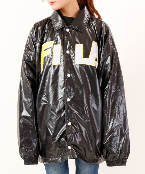 FILA HERITAGE(フィラヘリテージ)の「【FILA heritage】フロントロゴ ナイロンジャケット(ナイロンジャケット・メンズ・ブラック/ブルー系その他/グリーン/イエロー・S/M/L/2XL/XL)」の15枚目の写真