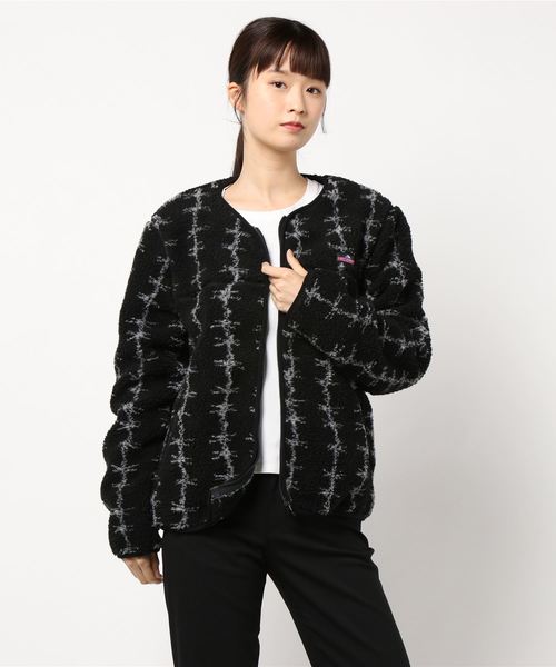 LAST CHANCE SPORTSWEAR（ラストチャンススポーツウェアー）の「【 LAST CHANCE / ラストチャンス 】RETRO BOA FULL ZIP CARDIGAN（その他アウター・レディース・ブラック/ベージュ/イエロー/その他/ライトブラウン・M/L/XL）」の5枚目の写真