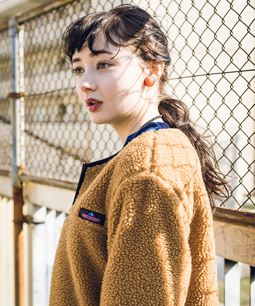 LAST CHANCE SPORTSWEAR（ラストチャンススポーツウェアー）の「【 LAST CHANCE / ラストチャンス 】RETRO BOA FULL ZIP CARDIGAN（その他アウター・レディース・ブラック/ベージュ/イエロー/その他/ライトブラウン・M/L/XL）」の12枚目の写真