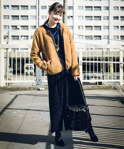 LAST CHANCE SPORTSWEAR（ラストチャンススポーツウェアー）の「【 LAST CHANCE / ラストチャンス 】RETRO BOA FULL ZIP CARDIGAN（その他アウター・レディース・ブラック/ベージュ/イエロー/その他/ライトブラウン・M/L/XL）」の10枚目の写真