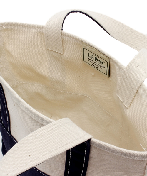 BEAMS BOY(ビームスボーイ)の「L.L.Bean×BEAMS BOY / 別注 BOAT AND TOTE S(トートバッグ・レディース・レッド/グリーン/ネイビー・SMALL)」の6枚目の写真