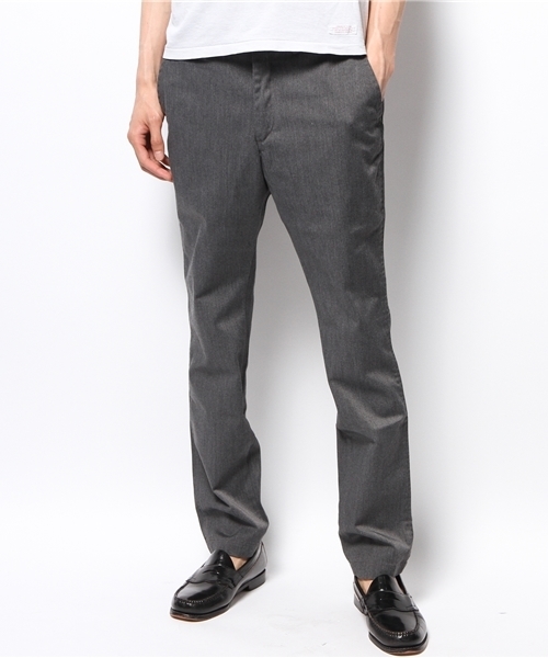 BEAUTY&YOUTH UNITED ARROWS（ビューティーアンドユースユナイテッドアローズ）の「BY ストレッチ チノ ノープリーツ テーパードパンツ§ ◆（チノパンツ・メンズ・ダークグレー/ブラック/ホワイト/ネイビー・MEDIUM/SMALL/LARGE）」の3枚目の写真