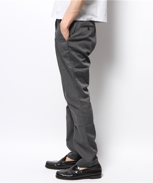 BEAUTY&YOUTH UNITED ARROWS（ビューティーアンドユースユナイテッドアローズ）の「BY ストレッチ チノ ノープリーツ テーパードパンツ§ ◆（チノパンツ・メンズ・ダークグレー/ブラック/ホワイト/ネイビー・MEDIUM/SMALL/LARGE）」の9枚目の写真