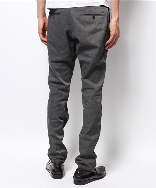 BEAUTY&YOUTH UNITED ARROWS（ビューティーアンドユースユナイテッドアローズ）の「BY ストレッチ チノ ノープリーツ テーパードパンツ§ ◆（チノパンツ・メンズ・ダークグレー/ブラック/ホワイト/ネイビー・MEDIUM/SMALL/LARGE）」の8枚目の写真