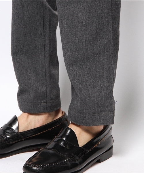 BEAUTY&YOUTH UNITED ARROWS（ビューティーアンドユースユナイテッドアローズ）の「BY ストレッチ チノ ノープリーツ テーパードパンツ§ ◆（チノパンツ・メンズ・ダークグレー/ブラック/ホワイト/ネイビー・MEDIUM/SMALL/LARGE）」の12枚目の写真