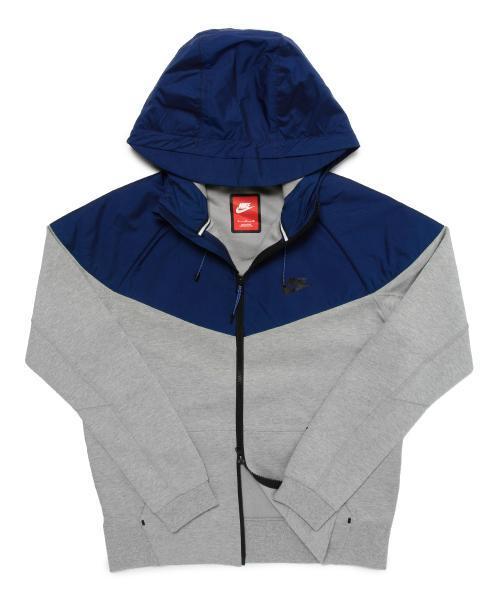 BEAMS（ビームス）の「NIKE / テック ウィンドランナー 1MM イリデセント（ブルゾン・メンズ・グレー/ブラック/ブルー・LARGE/MEDIUM/SMALL）」の2枚目の写真