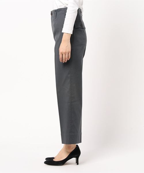 human woman（ヒューマンウーマン）の「コードレーンストレッチ　パンツ（その他パンツ・レディース・ライトホワイト/チャコールグレー・X-SMALL/LARGE/SMALL/MEDIUM）」の3枚目の写真