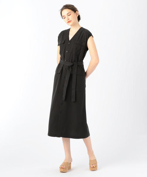 ラチネ Vネックミリタリーワンピース シャツワンピース Tomorrowland トゥモローランド のファッション通販 Zozotown