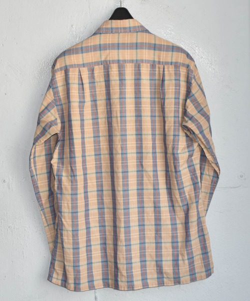 Christian Dior(クリスチャンディオール)の「【ヴィンテージ古着】Christian Dior/クリスチャンディオール チェック柄 シャツ(シャツ/ブラウス・メンズ・ブラウン・LARGE)」の3枚目の写真