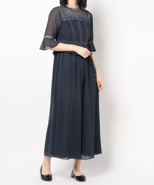 ハシゴレース シフォンパンツドレス ワンピース ドレス 結婚式 二次会におすすめパンツドレス Dorrydoll パンツドレス Heart Heart Cupid 交換無料即納 パンツドレス