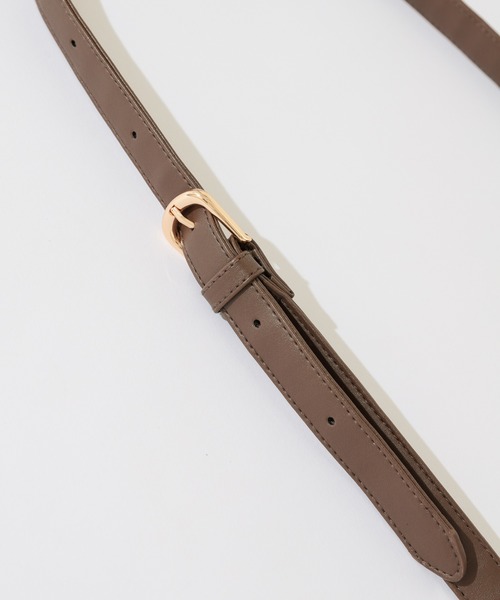 natural couture(ナチュラルクチュール)の「レトロ金具ショルダー(ショルダーバッグ・レディース・オレンジ/モカ/アイボリー/オフホワイト・FREE)」の9枚目の写真