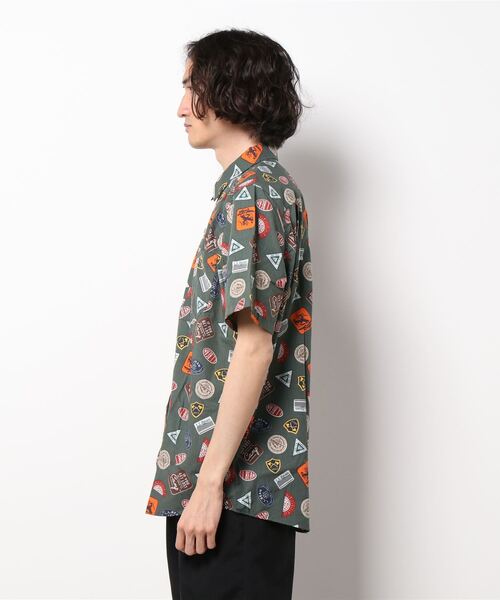 L.L.Bean（エルエルビーン）の「オッター・クリフ・シャツ、半袖　プリント 米国フィット・レギュラー（シャツ/ブラウス・メンズ・ホワイト/ダークグリーン/ネイビー/ダークインディゴブルー/ホワイト系/ホワイト系1/ブルー/ブルー系その他/グリーン系その他・SMALL/MEDIUM/LARGE）」の11枚目の写真