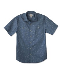 オッター・クリフ・シャツ、半袖　プリント 米国フィット・レギュラー