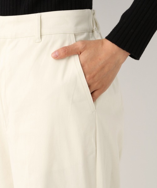 LEPSIM（レプシィム）の「ピーチストレートパンツ　891765（チノパンツ・レディース・チャコールグレー/ダークグリーン/ブラウン/オフホワイト・SMALL/MEDIUM/LARGE/SS）」の13枚目の写真