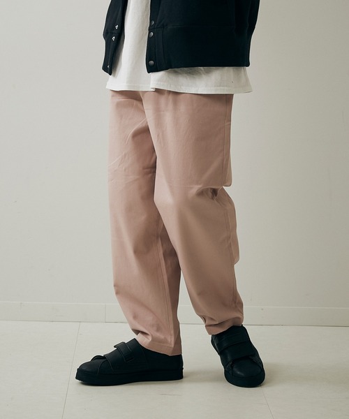 JOURNAL STANDARD（ジャーナルスタンダード）の「CHINO ゲンダイバルーン パンツ（チノパンツ・メンズ・ピンク/グリーン/ブラック/ベージュ・MEDIUM/SMALL/LARGE）」の4枚目の写真