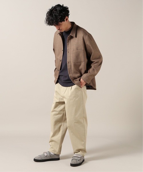 JOURNAL STANDARD（ジャーナルスタンダード）の「CHINO ゲンダイバルーン パンツ（チノパンツ・メンズ・ピンク/グリーン/ブラック/ベージュ・MEDIUM/SMALL/LARGE）」の5枚目の写真