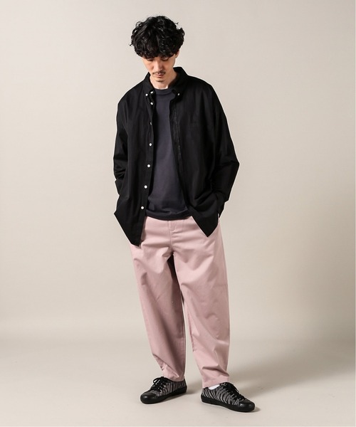 JOURNAL STANDARD（ジャーナルスタンダード）の「CHINO ゲンダイバルーン パンツ（チノパンツ・メンズ・ピンク/グリーン/ブラック/ベージュ・MEDIUM/SMALL/LARGE）」の6枚目の写真