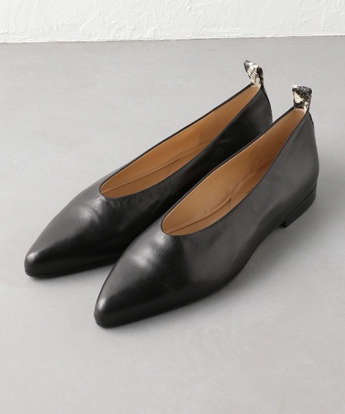 K.Spin（ケースピン）の「【別注】K.Spin EarToHeel FLT（パンプス・レディース・ブラック/ブラウン/レッド・36/38/37）」の20枚目の写真