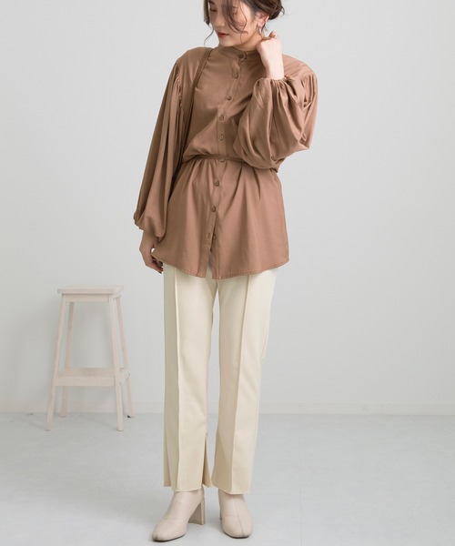 Ambre Neige(アンブルネージュ)の「カットメルトンパンツ/【WEB/EC限定商品】(その他パンツ・レディース・オフホワイト/グレー系その他・FREE)」の18枚目の写真