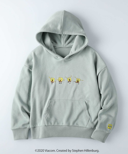 Right-on（ライトオン）の「プリントパーカー(スポンジ・ボブ)（パーカー・キッズ・ライム/ベージュ・105/155/130/140/120）」の21枚目の写真