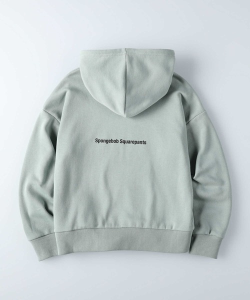 Right-on（ライトオン）の「プリントパーカー(スポンジ・ボブ)（パーカー・キッズ・ライム/ベージュ・105/155/130/140/120）」の22枚目の写真