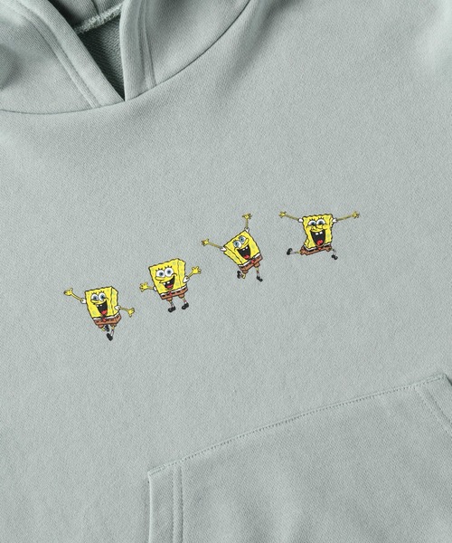Right-on（ライトオン）の「プリントパーカー(スポンジ・ボブ)（パーカー・キッズ・ライム/ベージュ・105/155/130/140/120）」の10枚目の写真